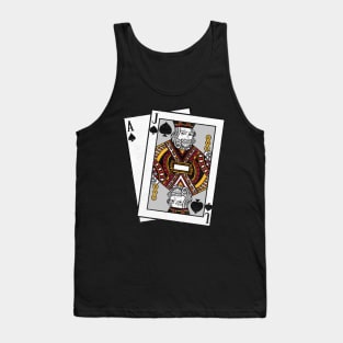 Blackjack 21 Design for a Casino Card Gambler design Tank Top